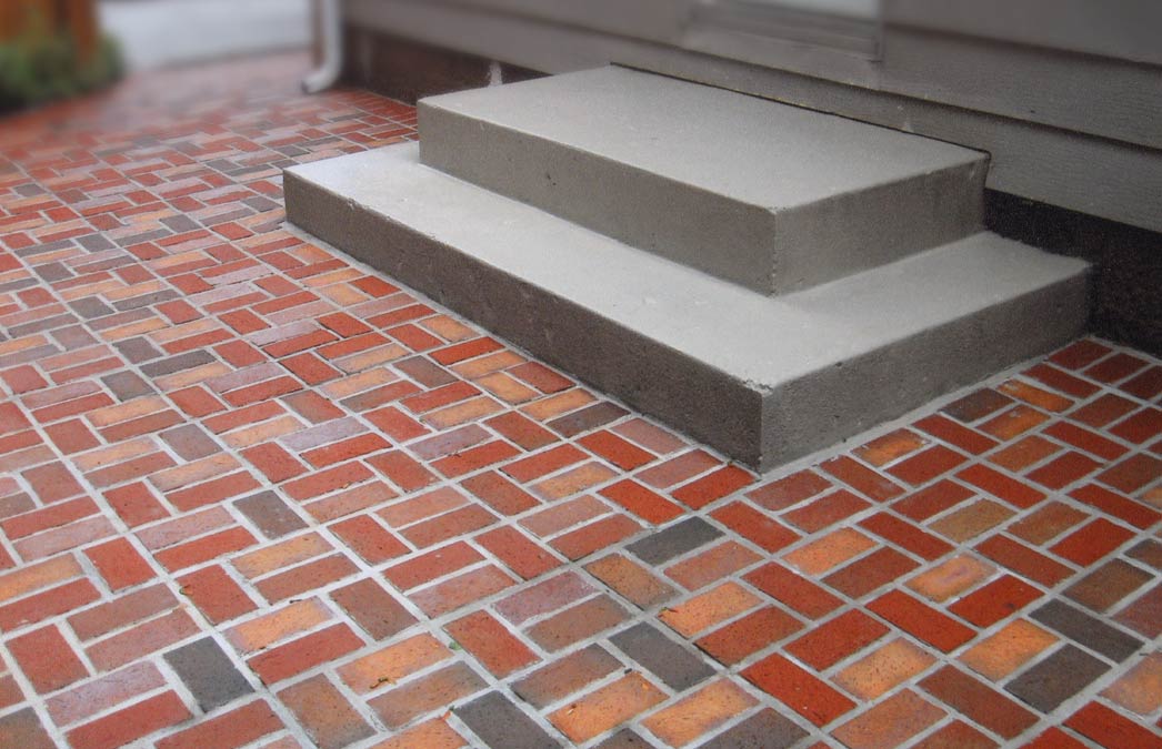 decorative brick patio design